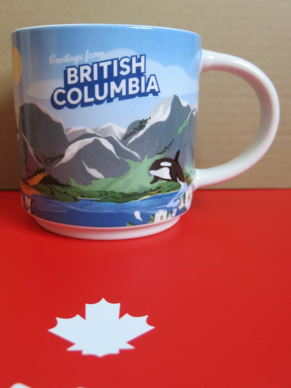 Tim Hortons Tims Canada Collection " British Columbia " 2026 Ceramic Coffee Mug